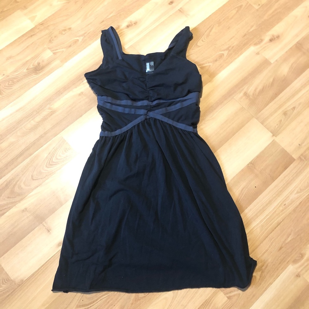 Athleta Black Sport Tank Dress Style 906152